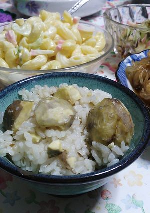ホクホク栗ご飯♪-レシピのメイン写真
