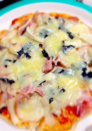 フライパンでカリカリもちもちピザ-レシピのメイン写真