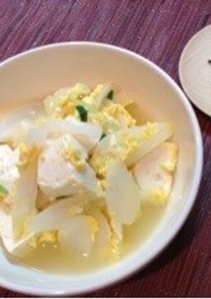 【柔らかシリーズ】ふわふわ豆腐煮-レシピのメイン写真