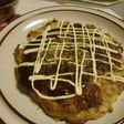 きのこたっぷりチーズお好み焼き