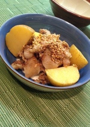 【柔らかシリーズ】新じゃがと豚肉の甘辛煮-レシピのメイン写真