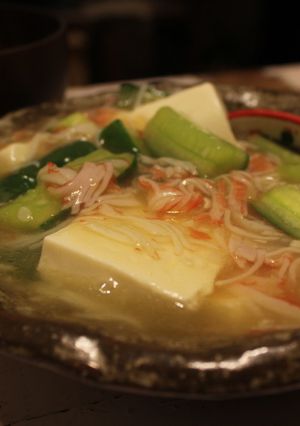 豆腐と胡瓜のかにかまあん-レシピのメイン写真