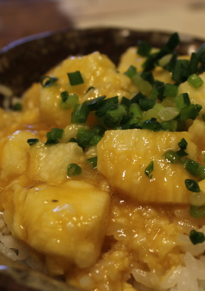 たたき長芋の味噌和え丼-レシピのメイン写真