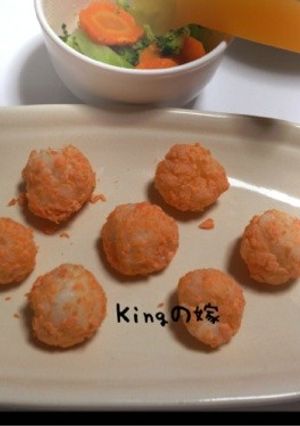離乳食◆ネチネチ対策おにぎり【鮭】-レシピのメイン写真