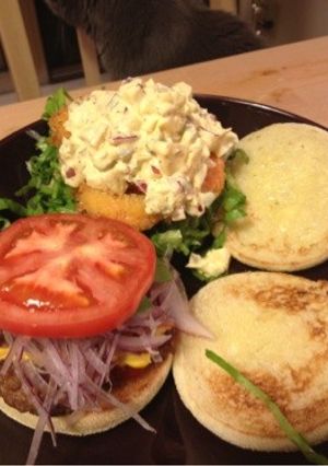 パーティーにも！プリプリえびバーガー-レシピのメイン写真
