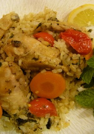 鶏のタブナート炊き込みご飯-レシピのメイン写真