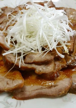 フライパンで焼豚♡-レシピのメイン写真
