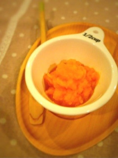 離乳食☆人参りんごジャム☆砂糖不使用☆-レシピのメイン写真
