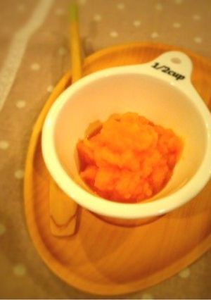 離乳食☆人参りんごジャム☆砂糖不使用☆-レシピのメイン写真
