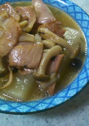 ベーコンと大根の和洋煮物-レシピのメイン写真