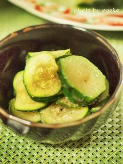 ズッキーニの韓流ごま和え-レシピのメイン写真