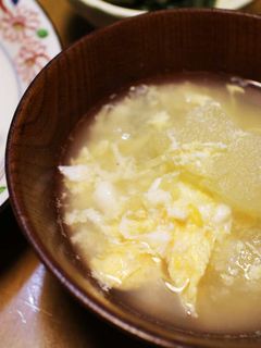 冬瓜と卵のあっさり中華風スープ-レシピのメイン写真