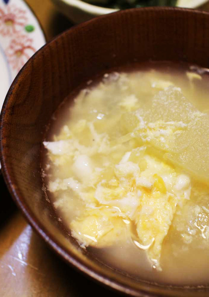 冬瓜と卵のあっさり中華風スープ-レシピのメイン写真