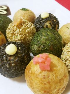 カラフル❤たこ焼き-レシピのメイン写真
