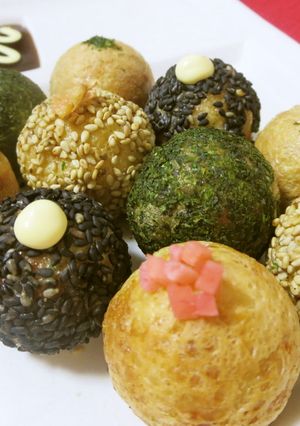 カラフル❤たこ焼き-レシピのメイン写真