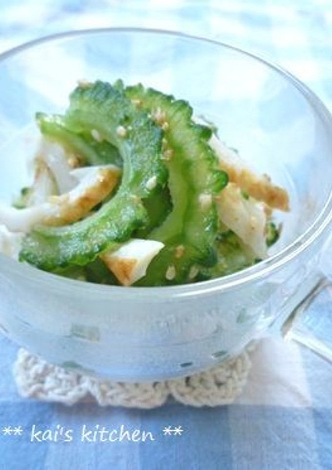 すし酢で♪ゴーヤーとちくわの和え物-レシピのメイン写真