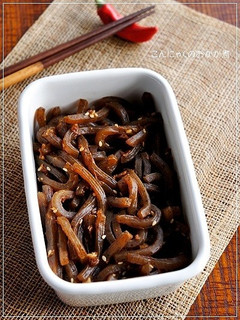 我が家の常備菜④ こんにゃくのおかか煮-レシピのメイン写真