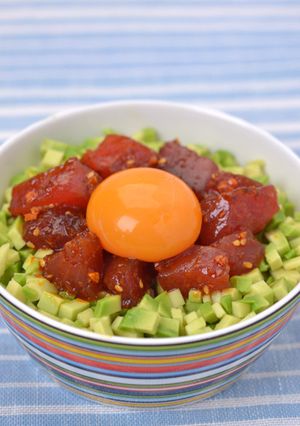 まぐろアボカド丼-レシピのメイン写真