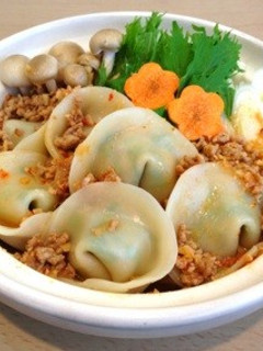 餃子鍋ぴり辛味噌味-レシピのメイン写真