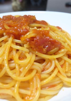 トマトの旨みパスタ-レシピのメイン写真