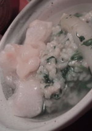 中華風七草がゆ焼餅入り-レシピのメイン写真