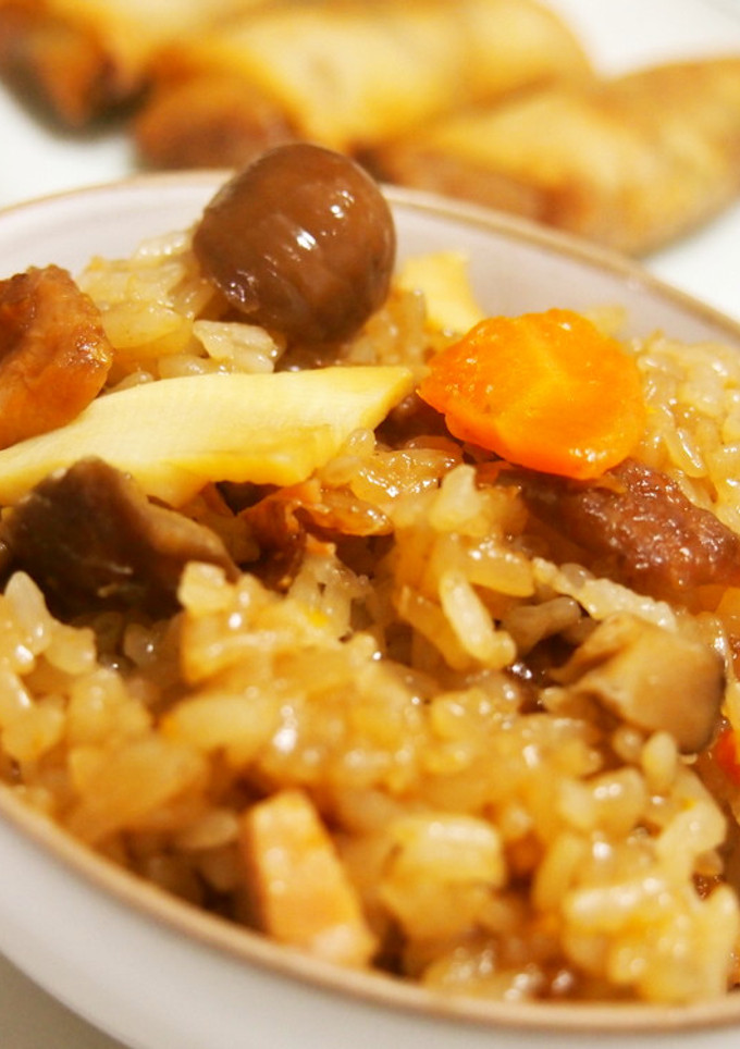 炊飯器で簡単☆炊き込み中華おこわ-レシピのメイン写真