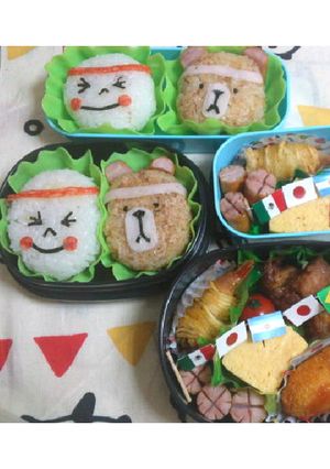 ★運動会弁当２０１３年★ラインタウン-レシピのメイン写真