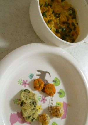 離乳食中期★食材使い回しメドレーレシピ-レシピのメイン写真