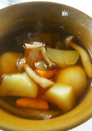 まめぶ汁-レシピのメイン写真