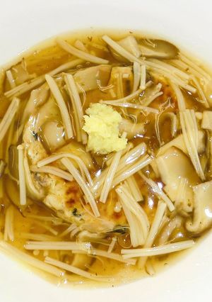 豆腐ハンバーグきのこあんかけ-レシピのメイン写真