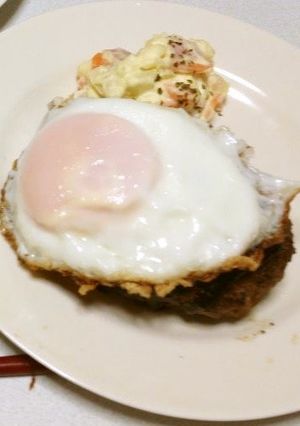 目玉焼きハンバーグ-レシピのメイン写真