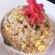 ベーコンと卵とネギの炒飯