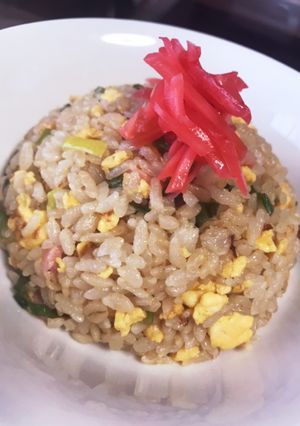 ベーコンと卵とネギの炒飯-レシピのメイン写真