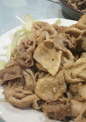 ごはんがすすむ♪豚のしょうが焼き-レシピのメイン写真