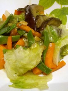 松の実を入れた中華風野菜炒め-レシピのメイン写真