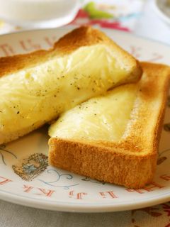 朝食に☆チーズトースト-レシピのメイン写真