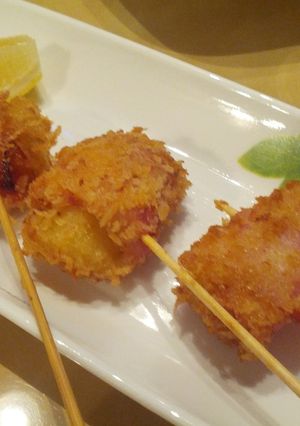 バナナのベーコン巻串揚げ-レシピのメイン写真