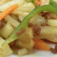 彩り野菜でじゃがいものカレーきんぴら