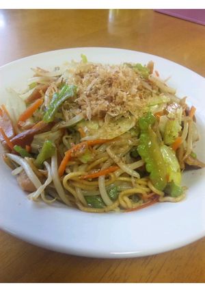 ゴーヤ入り野菜たっぷり焼きそば-レシピのメイン写真