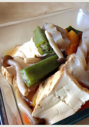 厚揚げが主役の煮物-レシピのメイン写真