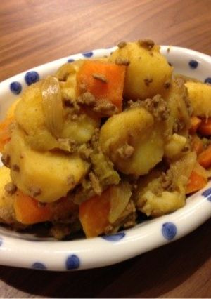 ホクホクうまうま☆カレー肉じゃが-レシピのメイン写真