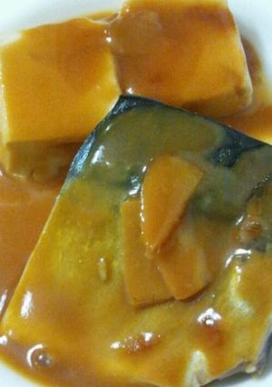 我が家の定番☆さば味噌豆腐-レシピのメイン写真