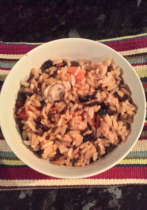 塩昆布で炊き込みご飯♪-レシピのメイン写真
