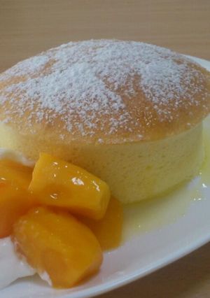 カフェ風ホットケーキ-レシピのメイン写真