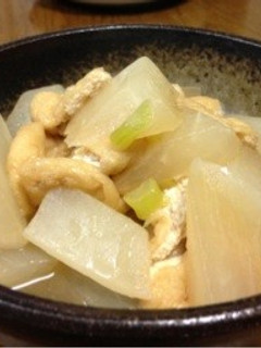 やさし〜い♪油揚げと大根の含め煮-レシピのメイン写真