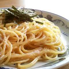 รูปของ ヘルシー♡明太子クリームパスタ
