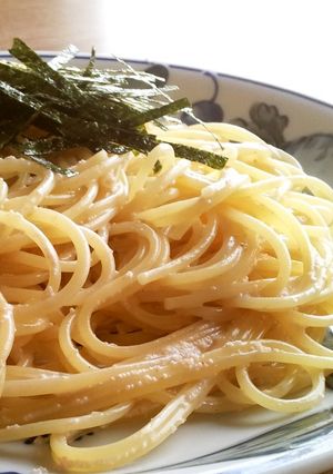 ヘルシー♡明太子クリームパスタ-レシピのメイン写真