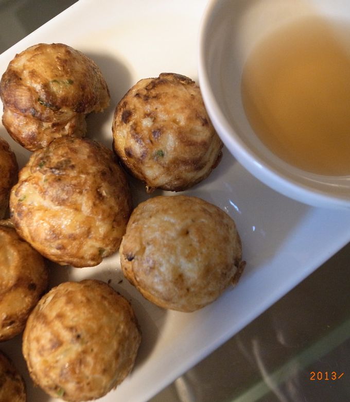 ☆白だしで簡単☆明石焼き風たこ焼き☆-レシピのメイン写真