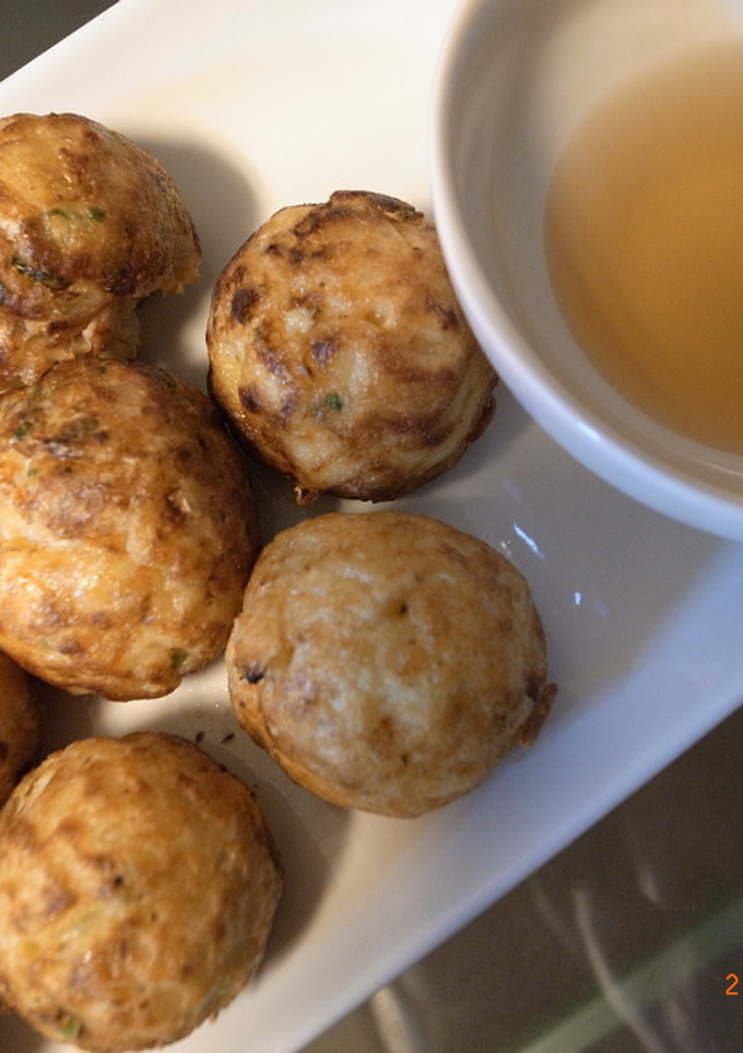 ☆白だしで簡単☆明石焼き風たこ焼き☆-レシピのメイン写真