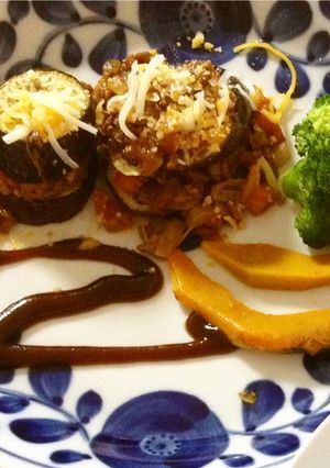 茄子のハンバーグ風☆-レシピのメイン写真